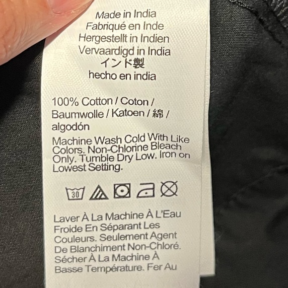 NWT J CREW Scoopneck shift dress in cotton poplin in black - Picture 4 of 9